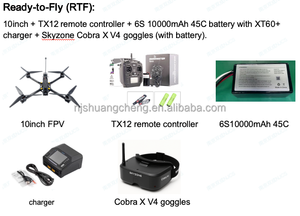 Sẵn Sàng Bay Mark4 10-Inch <span class=keywords><strong>FPV</strong></span> Racing Chuyên Nghiệp RC Bay Không Người Lái HD 5.8G 2.5W Elrs 915Ghz 15Km Hình Ảnh Truyền 3Kg/4Kg Tải Trọng - Product Image 2