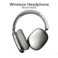 Headset Nirkabel Grosir Mode Ganda ANC Over Head dengan Headband yang Dapat Disesuaikan, Driver Dinamis Berkabel+Nirkabel untuk Perjalanan