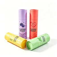 Emballage en tube de papier écologique biodégradable et recyclable personnalisé avec logo sur mesure