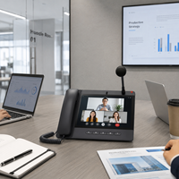 Systèmes d'interphone vidéo IP VoIP pour hôtel, bureau, entreprise, maison intelligente, Wi-Fi, téléphones SIP professionnels, produits VoIP
