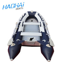 Bateau Gonflable en PVC avec Plancher en Aluminium Pliable de 2.3m à 7m
