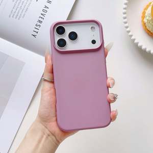 Coque en silicone couleur bonbon pour iPhone 17 Air 16E 16 15 14 Plus 13 12 Pro Max 11 Xr X Xs, douce et lisse, antichoc - Product Image 6