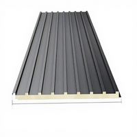 Panneau sandwich en aluminium double face avec isolation en aluminium et polyuréthane pour usage extérieur, maison, usine, auvent