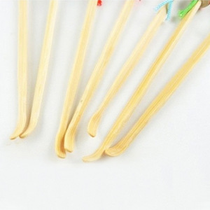 Lindos limpiadores de oídos de madera, herramientas tradicionales para limpiar los oídos, fabricante chino de limpiadores de oídos con forma de muñeca. - Product Image 2