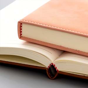 Cuaderno de Cuero PU de Lujo con Logotipo Personalizado, Diario de Cuero con Tapa A5, Agenda 2026, Impresión en Pastel, Tapa Dura - Product Image 4