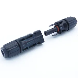 IP68 MC Solar Connector Solar Panel Connector with Inline Fuse for Photovoltaic Systems
