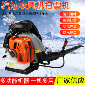 Souffleur à gaz portable Tstrone Eb260 210 mph haute pression de qualité professionnelle pour le déneigement et le nettoyage des routes - Product Image 4