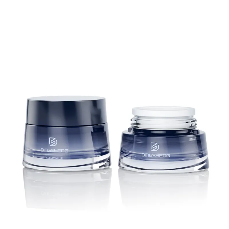 Private Label Gepersonaliseerde Schoonheid Cosmetische Eye Donkere Cirkel Oogmasker Anti Aging Oogmasker Glas Zalfpotje