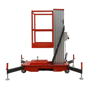 Hot bán di động di động nâng lên 8m Đơn mast leo nhôm làm việc hợp kim Nâng Nền tảng - Product Image 5