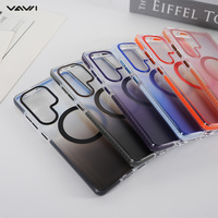Étui de téléphone VAWI B002 à motif ondulé dégradé, vente en gros pour Samsung S25 Ultra, étui de téléphone antichoc pour Samsung S24 S25 Ultra