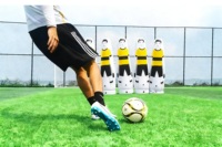 Mannequin d'entraînement de football gonflable en PVC de haute qualité pour l'attaque et la défense