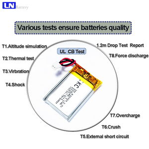 Литий-полимерный аккумулятор KC UL1642 IEC62133 UN38.3 OEM ODM LN602030, 300 мАч, 3,7 В, завод - Product Image 3