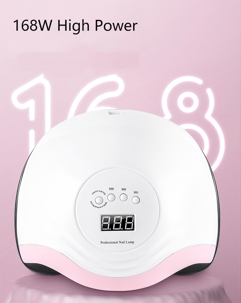 64w Wireless Light Rechargeable Sun UV LED Nail Dryer For Manicure