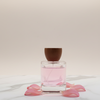 Aroma Garden 5-Pack 10ml Set Sampel Parfum Kaca Portabel Anti Bocor dengan Tutup Gabus Ukuran Mini Mewah Elegan