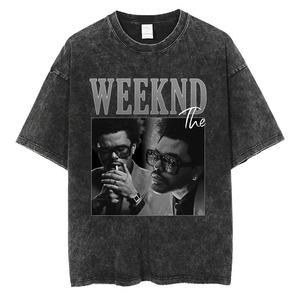 Maglietta <span class=keywords><strong>The</strong></span> Weeknd Live at Sofi Stadium con grafica Cotto - Product Image 2