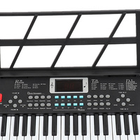 HUASHENG Keys Sticker Baby Educational Musical Instrument Electric Organ Toys Keys Sticker 61 Keys Electric Piano Keyboards