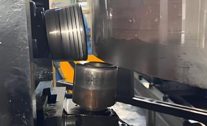 Hvac kim loại Fan Blower nhà ở ống đầu vào nón mặt bích gấp hình thành máy làm - Product Image 6