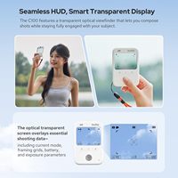Godox C100 Appareil photo CCD miniature avec viseur transparent pour Vlogging et caméra de poche, avec fonction de mesure de la lumière et carte TF 4G/8G/32G