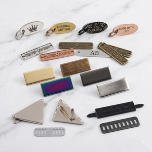 Étiquettes Métalliques Personnalisées pour Vêtements, Logos de Marque pour Accessoires DIY, Sacs, Sangles Plates, Sacs à Main, Chaussures, Meubles - Product Image 3