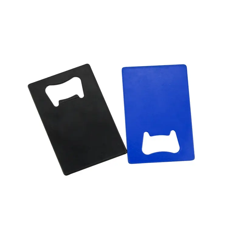 China Cheap Stainless Steel Metal Beer Opener Credit Card Bottle Opener