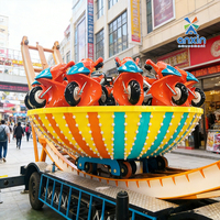 Manège portable OVNI volant Shenzhou pour événements de foire et de carnaval Alibaba