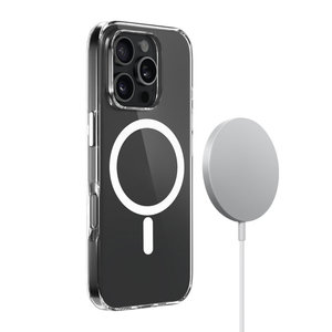 Funda Magnética Transparente de Alta Calidad para iPhone 16 15 17 Pro Max, Anti-Amarillamiento, Anti-UV, <span class=keywords><strong>Resistente</strong></span> <span class=keywords><strong>a</strong></span> <span class=keywords><strong>Golpes</strong></span> - Product Image 6
