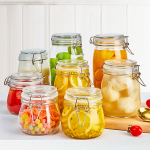 Sealed Jar With Lid Honey Bottle <b>Wine</b> Pickle Jar Household Food Storage <b>Container</b> Empty - Product Image 3