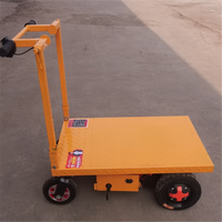Transpaleta eléctrica de gama alta para mover azulejos, materiales decorativos de carga para ARENA, cemento, transporte, carretilla de mano