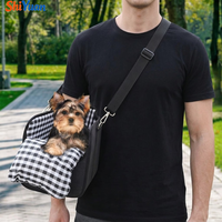 Siège de voiture pour chien SHIYUAN, console centrale, repose-bras portable, rehausseur de transport pour animaux, lit de voyage sécurisé pour petits chiens