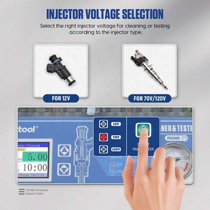 Limpeza Ultrassônica de Injetores Automotivos V310 110V 220V com Logotipo Personalizado, Testador de Injetores GDI de <span class=keywords><strong>6</strong></span> Cilindros, Testador de Bicos de Combustível - Product Image 2
