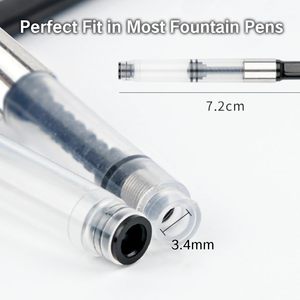 Accessoires d'écriture calligraphique : Convertisseur d'encre argent/or 2,6 mm pour stylos-plumes - Product Image 4