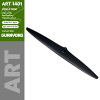 Aile avant en fibre de carbone pour hydrofoil Axis Art Pro 1401, modèle 2026, nouvelle aile de pompe OEM/ODM personnalisée de 1611 cm² AR12.17, vente en gros