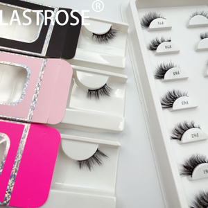 New Lash Vendor Wholesale 5d Soft Corner Vegan Faux Mink <strong>Eyelash</strong> Natural Silk Eye Lashes 3D 15mm Full Strip Small <strong>Half</strong> <strong>Eyelashes</strong> - Product Image 6