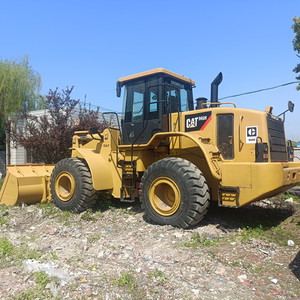 Chargeur frontal original d'occasion CAT 966H 6 tonnes Machines d'ingénierie de construction avec un excellent équipement de haute qualité - Product Image 6