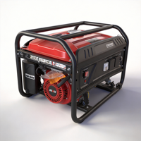 Günstiger 5kVA-10kVA Dieselgenerator mit Autostart und Elektrostart, Mini Tragbarer Offener Rahmen Notstromgenerator