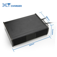 Chargeur de batterie Li-ion/Lithium Xie Tong C1200WP étanche 72V 20A 1000W avec coque en aluminium 100-240VAC pour véhicules électriques