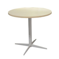 Mobilier rond moderne pour salon maison Table de bureau circulaire en bois MFC Table ronde pour café cuisine