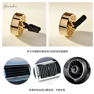 Dễ thương động vật con chó hình trang trí phim hoạt hình Clip-on nước hoa hương liệu khuếch tán không khí Vent thiết kế phong cách trang trí xe làm mát - Product Image 5