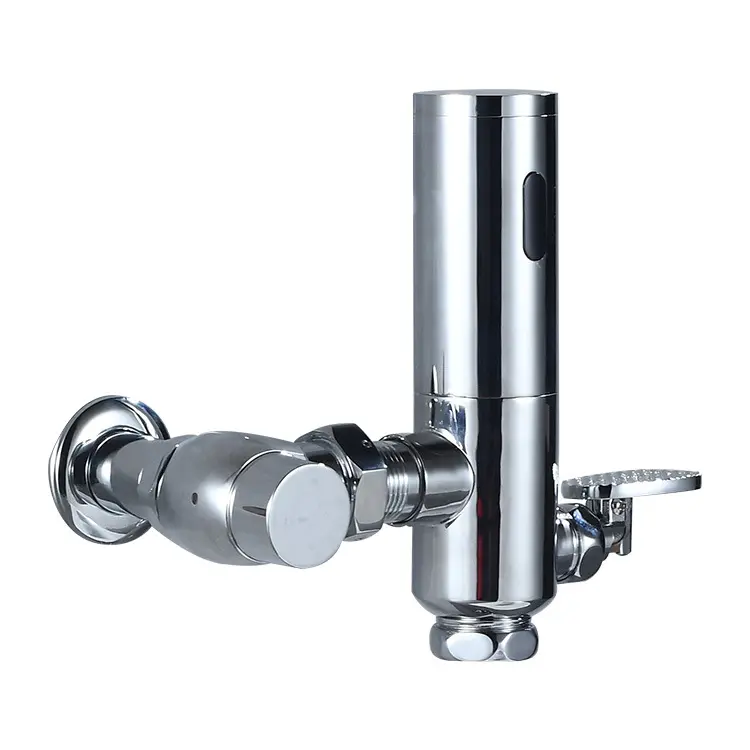 Copper body automatic flushing valve flusher stool sensor squat toilet squat flush valve