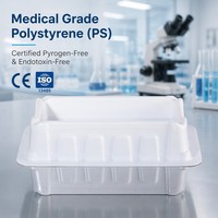 Reservoir PS 100ml Steril untuk Laboratorium (Paket Massal; Kemasan Individual; atau 5 buah/kantong)