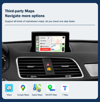 Kits Sans Fil Carabc Apple CarPlay Android Auto pour Audi Lecteur Vidéo Android Voiture A1 Q3 2012-2018 RMC MMI 3G