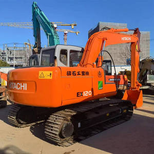 Excavadora de Orugas Hitachi EX120-5 Usada, 90% Nueva, Eficiencia Media-Alta, Excelente Estado, 12 Toneladas, Modelo 2022, Motor y Transmisión - Product Image 2