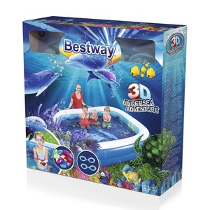 <span class=keywords><strong>Bestway</strong></span> 54177 Piscina Gonfiabile 3D Avventura Sottomarina, Piscina Fuori Terra per Bambini - Product Image 4