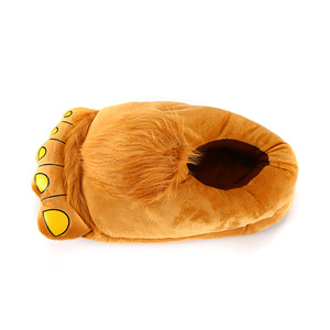 Pantoufles d'hiver en coton pour femmes, chaussures chaudes, créatives, chaussures pour la maison, des pieds larges, nouvelle collection - Product Image 3