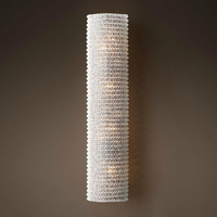 Décoration de maison moderne, lampe murale en cristal brillant, cylindre luxueux et simple, pour chambre à coucher