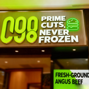 ป้ายไฟ LED สำหรับแบรนด์ร้านอาหารฟาสต์ฟู้ด ออกแบบโลโก้และดีไซน์ <span class=keywords><strong>Prime</strong></span> Cuts ตามสั่ง - Product Image 2