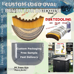 कस्टम लोगो नए लसीका संप्रतीक अंडाकार ब्रश आधुनिक शुष्क ब्रश कोमल चेहरे मालिश दैनिक उपयोग प्लास्टिक सूखे ब्रश के लिए डिज़ाइन किया गया - Product Image 6