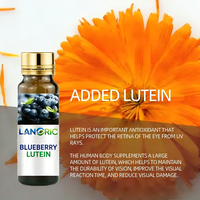 Extrait de Myrtille Lutéine Zéaxanthine Éster Rétinol Protection des Yeux Boisson Complément Alimentaire Vitamine Gouttes Oculaires Liquides à la Myrtille