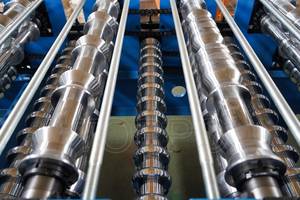 Hot bán nhà máy bán hàng trực tiếp hai lớp hai lớp ibr tráng men ngói Roof <span class=keywords><strong>deck</strong></span> tấm kim loại làm cuộn tạo thành máy - Product Image 5