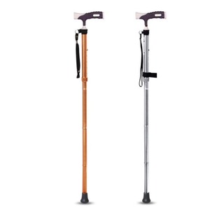 Handmade Wholesale <b>Walker</b> Old Man Elderly <b>Disabled</b> Handle Carved Solid Walking Sticks Wood Crutch Cane by UCI - Product Image 1